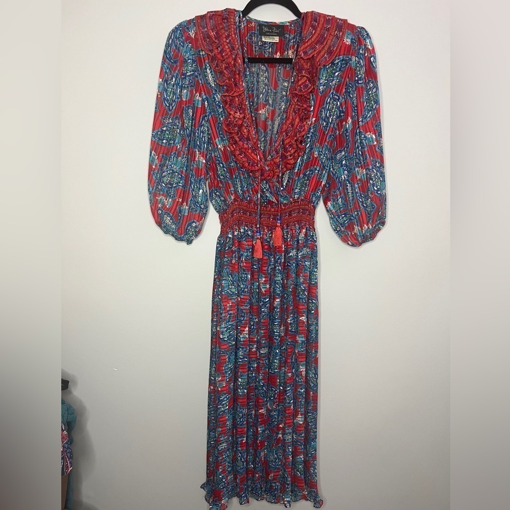 Vintage Diane Freis Original Georgette Dress